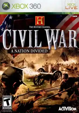 History Channel Civil War A Nation Divided (USA) box cover front